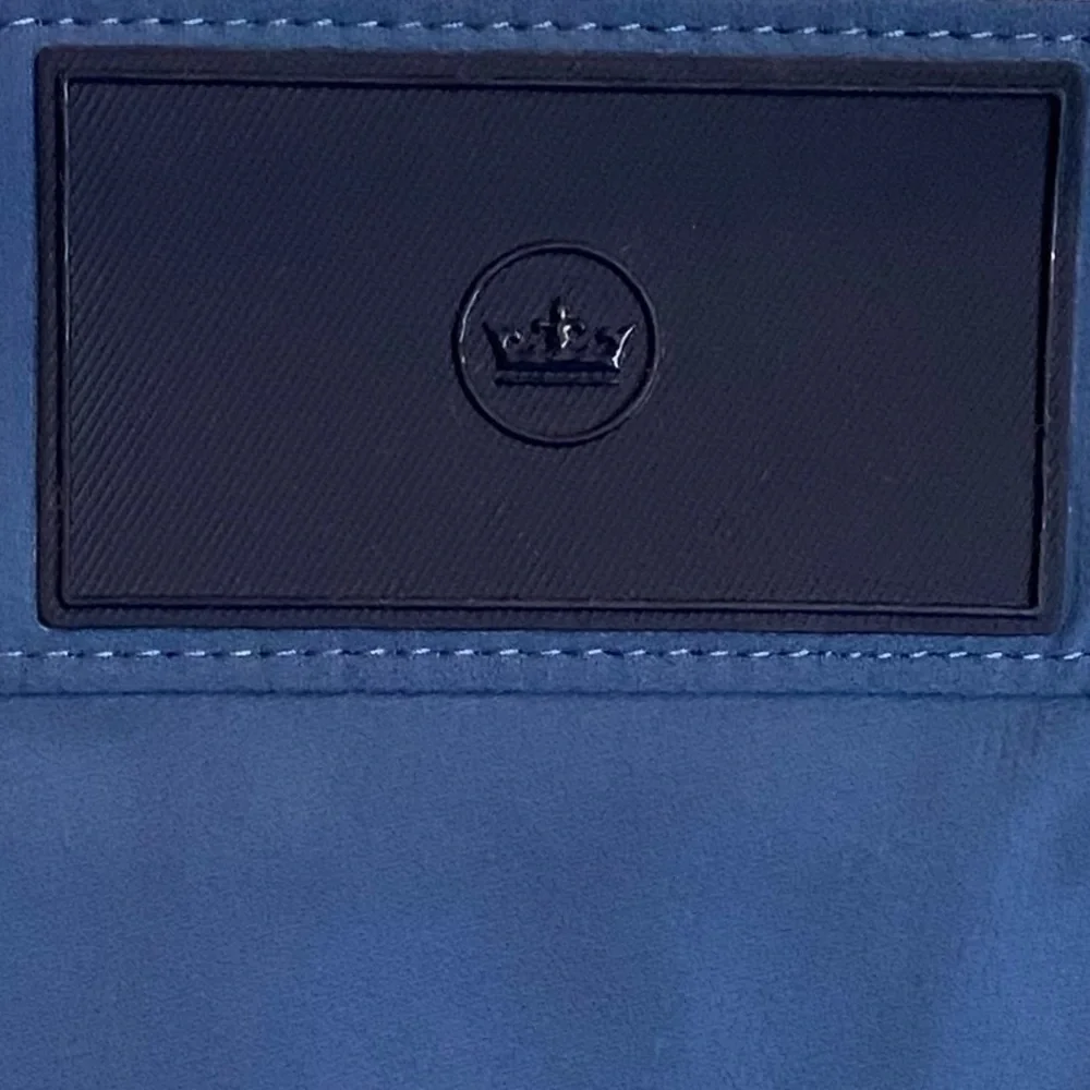 Peter Millar Crown Crafted Golf Pants 5 Pocket Size Medium Blue
